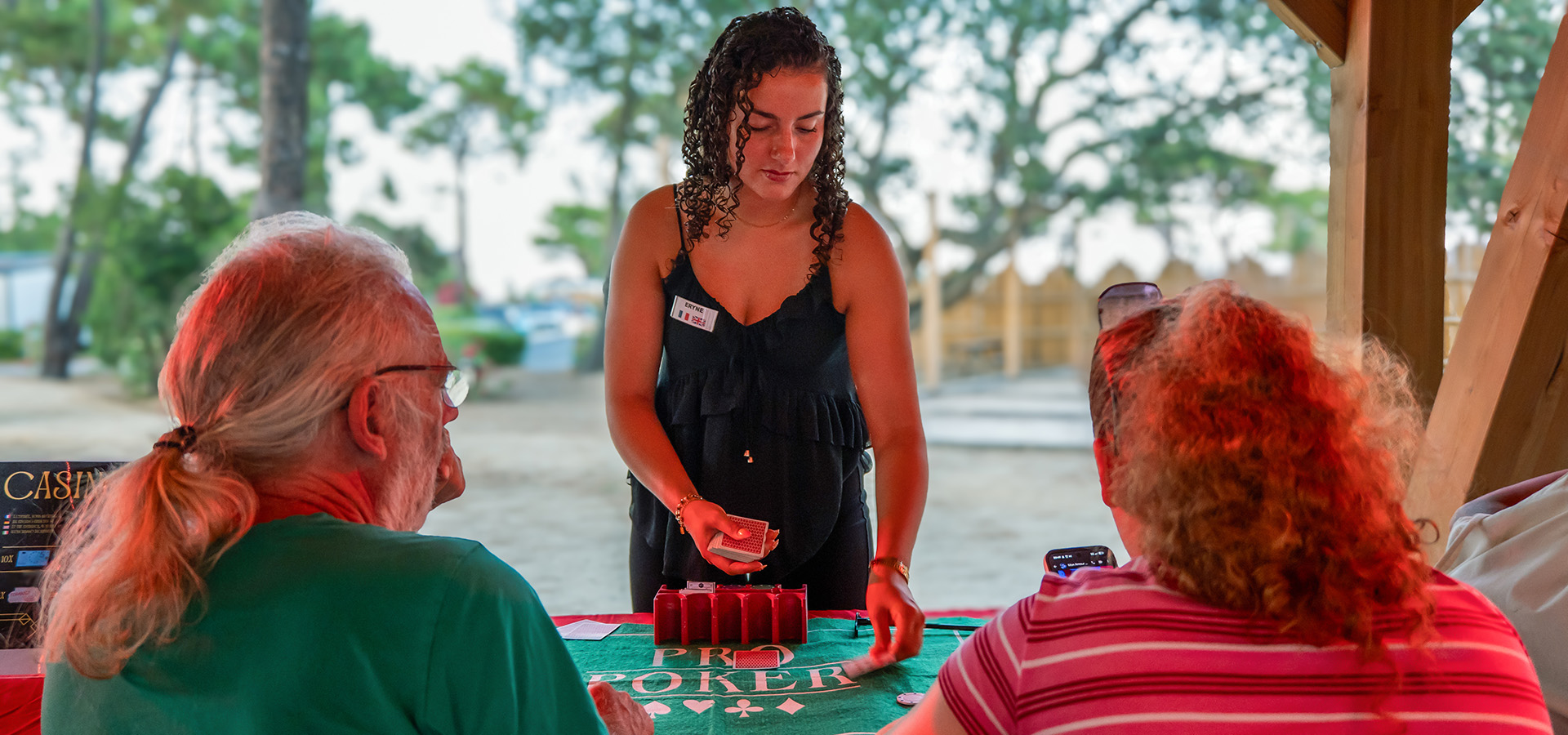 Camping san damiano animation soiree casino animatrice au baccara